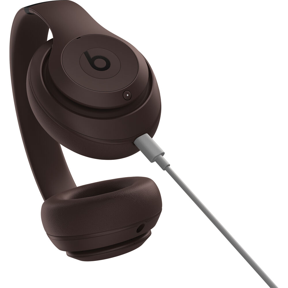 Beats by Dr. Dre Studio Pro Wireless Over-Ear Headphones Deep Brown Bundle With Accessories