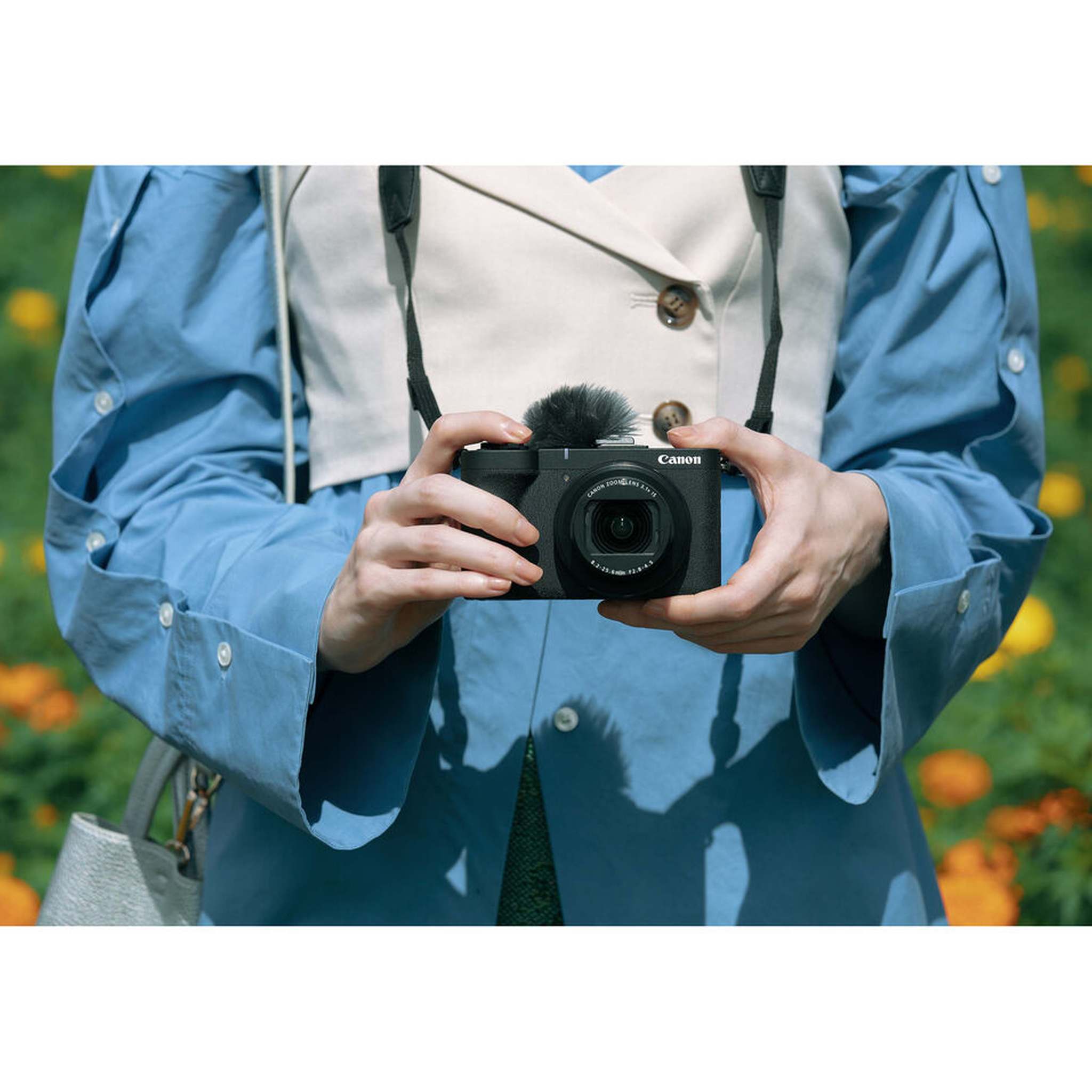 Canon PowerShot V1 4K Camera | 1-Inch Sensor, Flip Screen, Face Tracking - Bundle