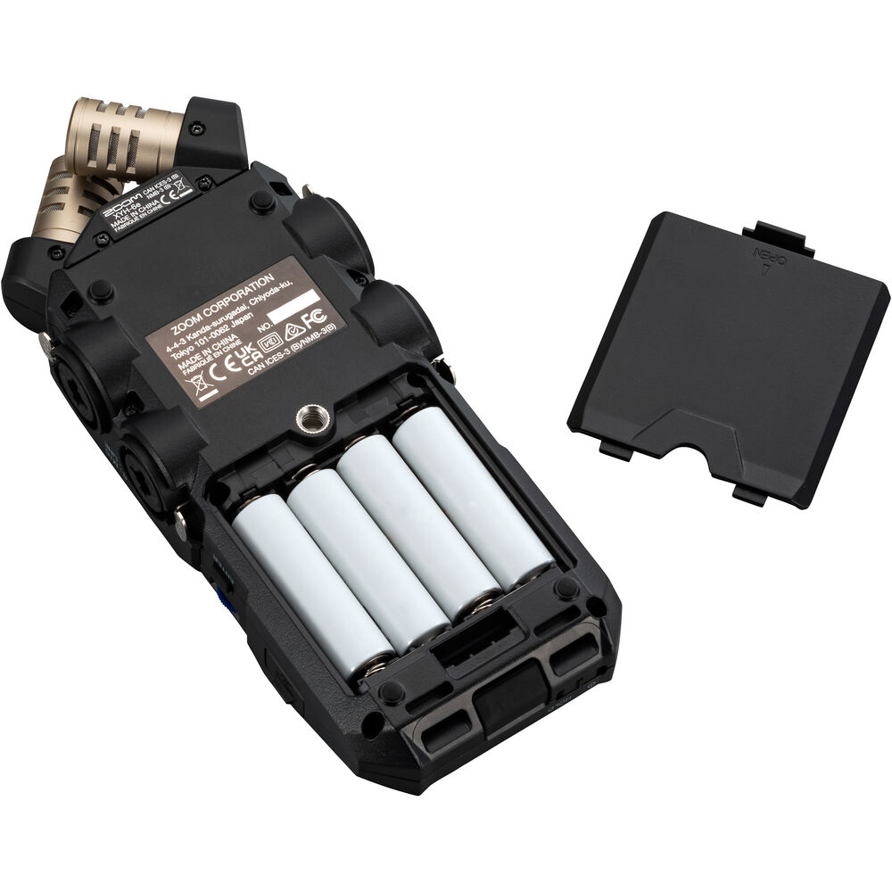 Zoom H6essential 6-Track 32-Bit Audio Recorder + Bluetooth Adapter, Bundle