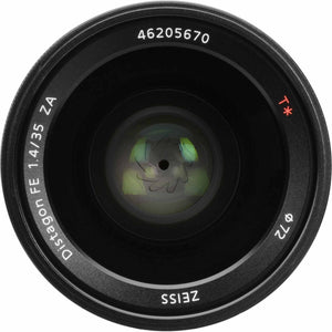 Sony Distagon T FE 35mm f/1.4 ZA Standard Lens for Mirrorless Cameras SEL35F14Z - Bundle Sony
