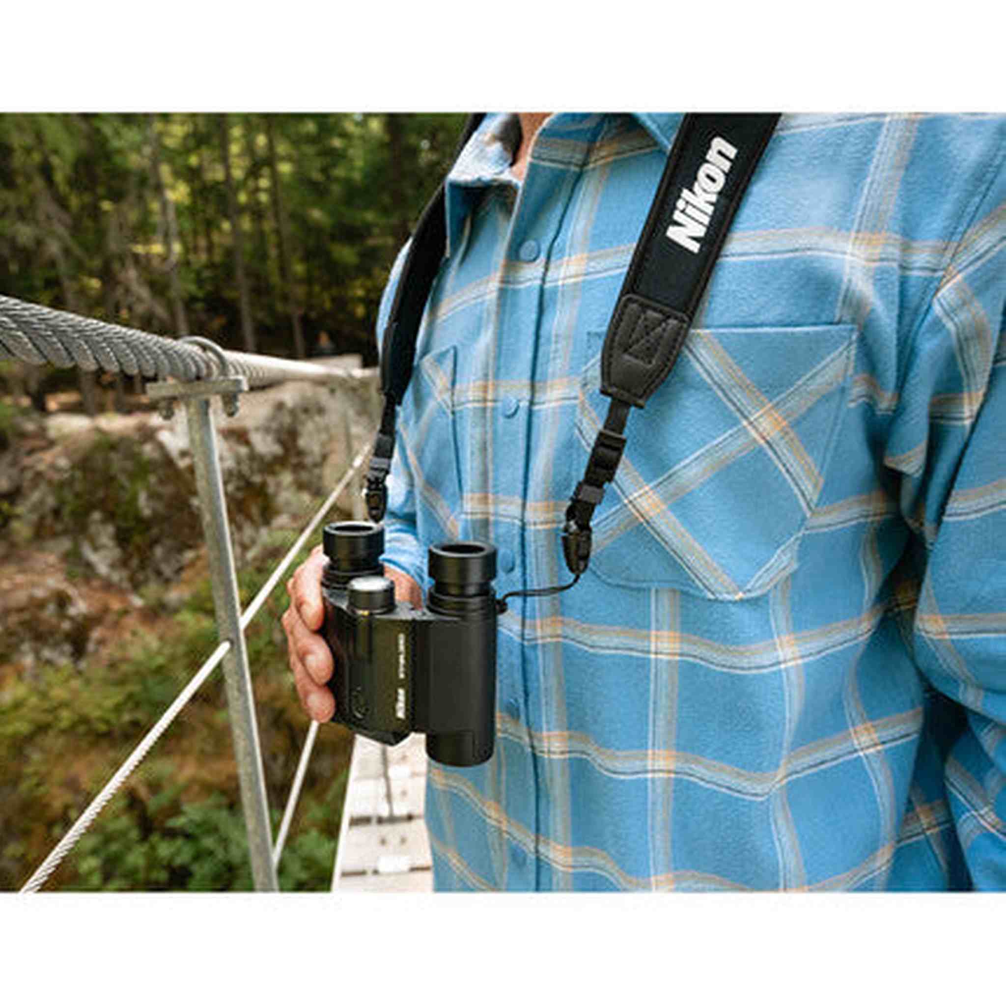 Nikon 12x25 S Stabilized Binoculars - Image Stabilization For Shake-Free Viewing + More Nikon