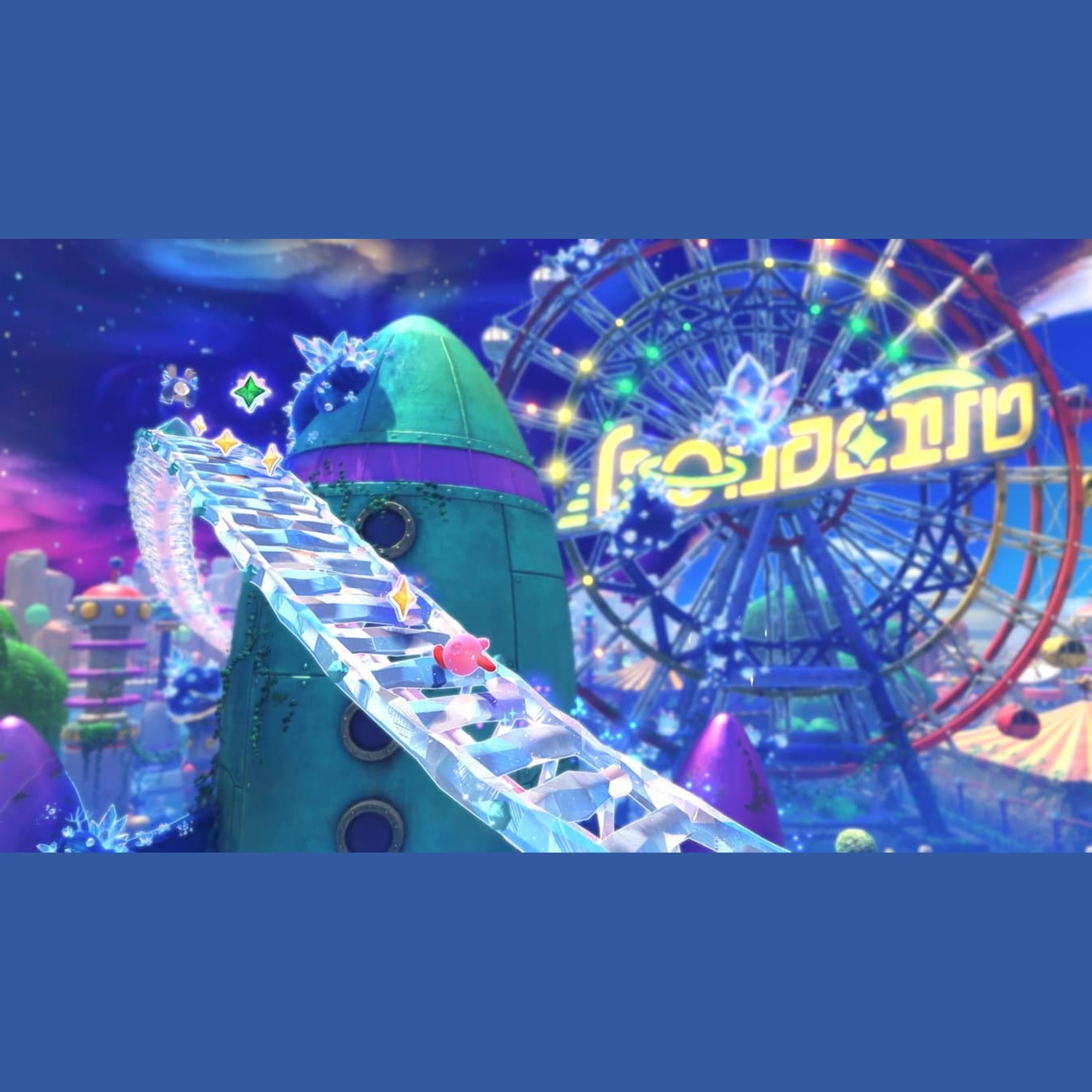 Nintendo Kirby and the Forgotten Land  Switch 2 Edition + Star-Crossed World Bundle With Samsung microSD Express Card 256GB + Microfiber Cleaning Cloth