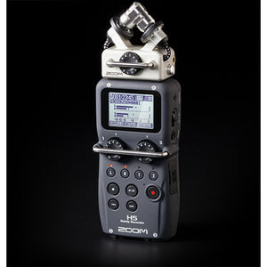 Zoom H5 4-Track Portable Recorder for Audio for Video, Music, and Podcasting, Stereo Microphones, 2 XLR/TRS Inputs, USB Audio Interface, Battery Powered