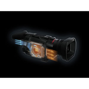 Panasonic HC-X1600 UHD 4K HDMI Lightweight Compact Camcorder with 24x Zoom + Mic - Bundle