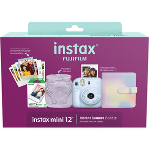 FUJIFILM INSTAX MINI 12 Instant Film Holiday Camera - Blue + 20 Instant Film
