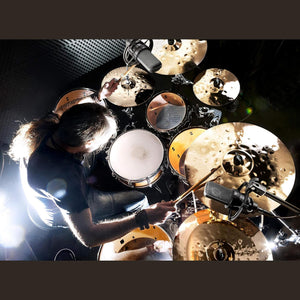 Audio-Technica AT4040 Cardioid Condenser Microphone, 10 Ft XLR Cable, Bundle