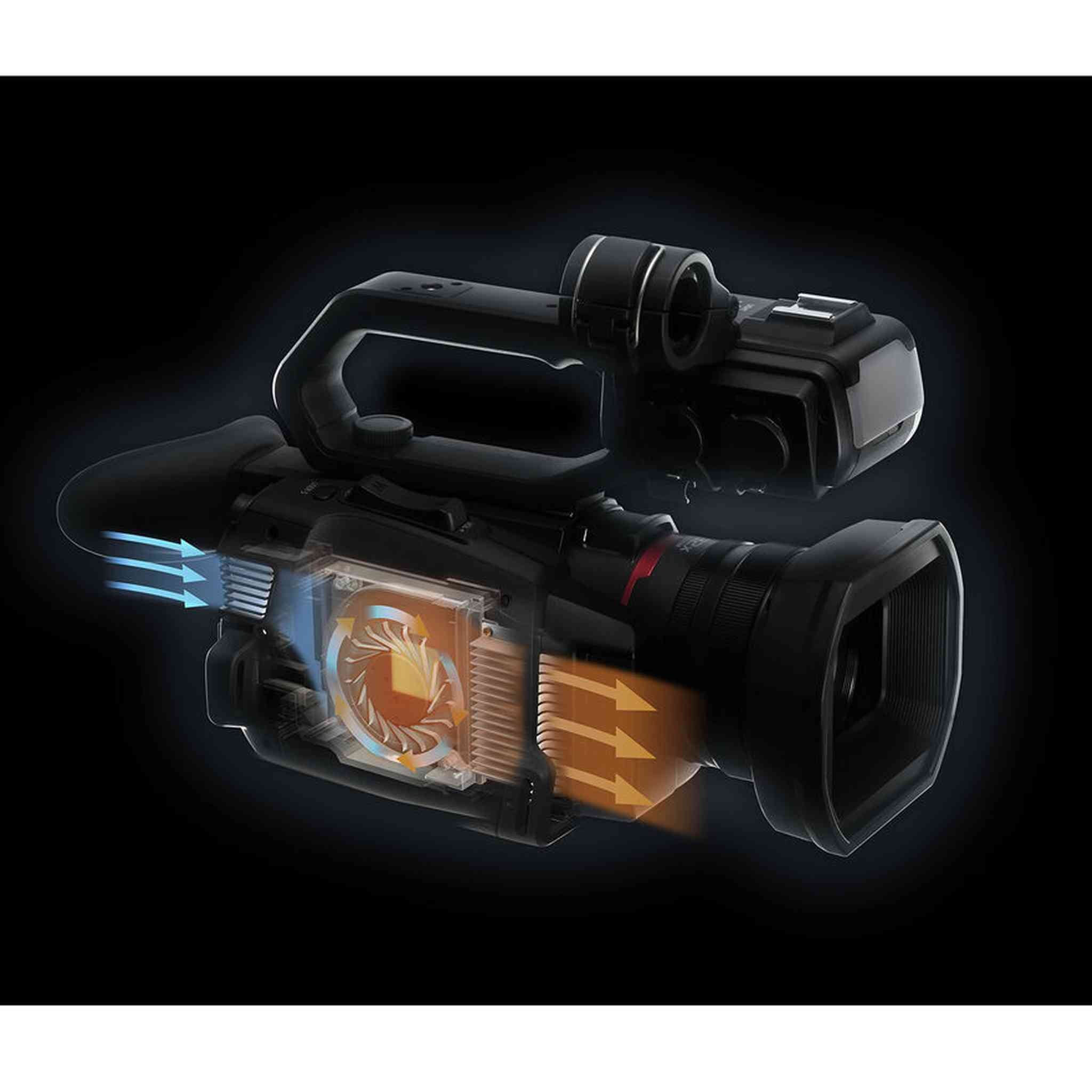 Panasonic HC-X2100 UHD 4K 3G-SDI/HDMI Pro Lightweight Camcorder with 24x Zoom - Bundle