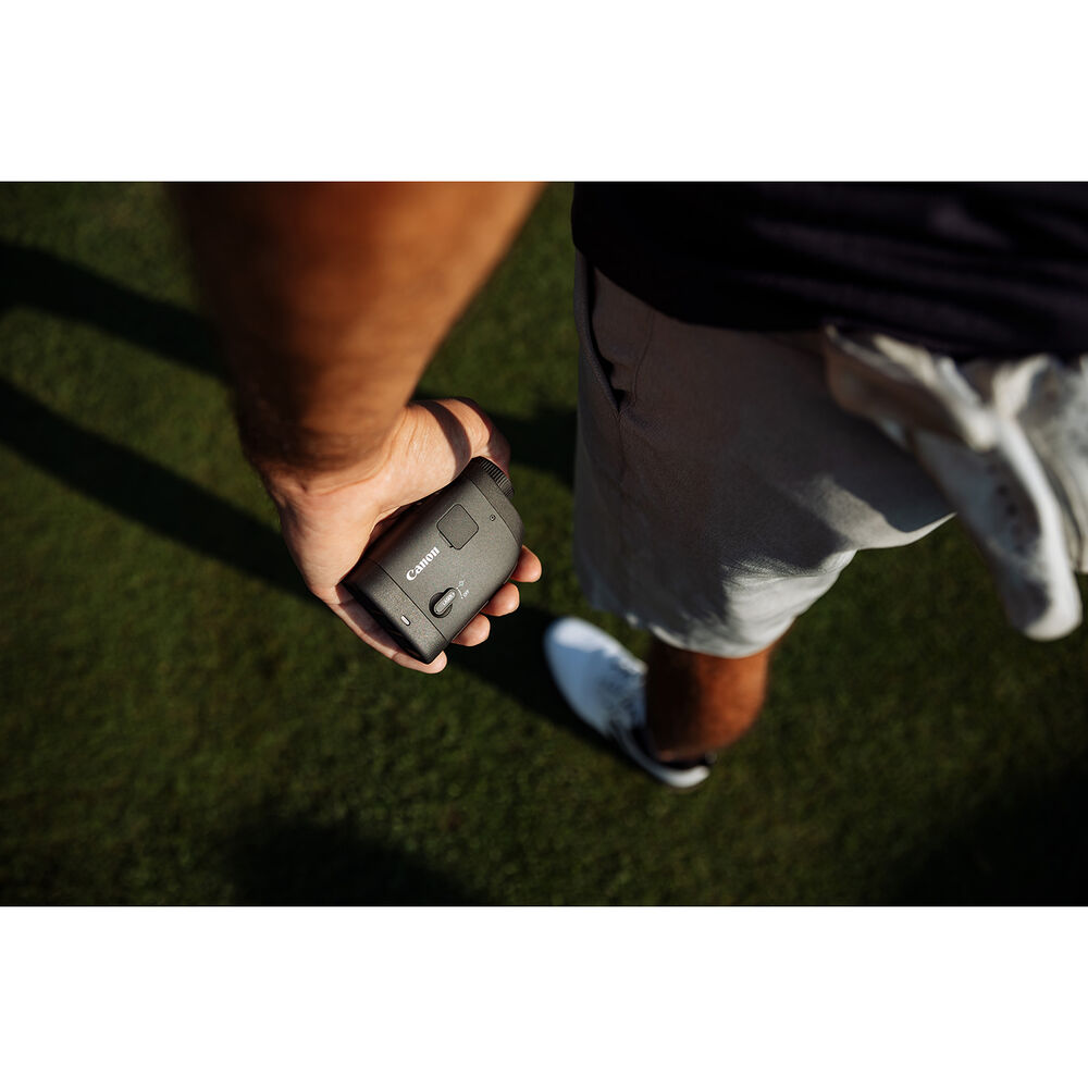 Canon PowerShot GOLF Rangefinder + Camera | 6xâ€“12x Zoom, Slope Correction - Bundle