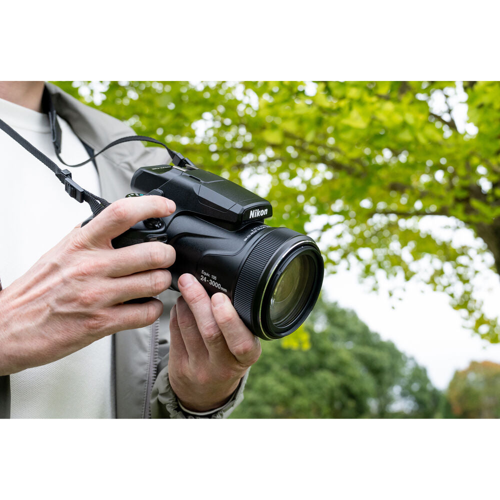 Nikon COOLPIX P1100 125x Super Zoom Compact Digital Camera + Photography Software - Bundle