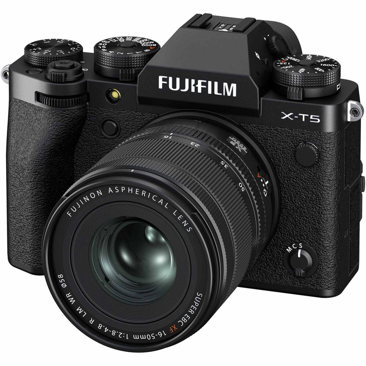 Fujifilm X-T5 Mirrorless Camera With XF 16-50mm f/2.8-4.8 Lens Kit Bundle Black