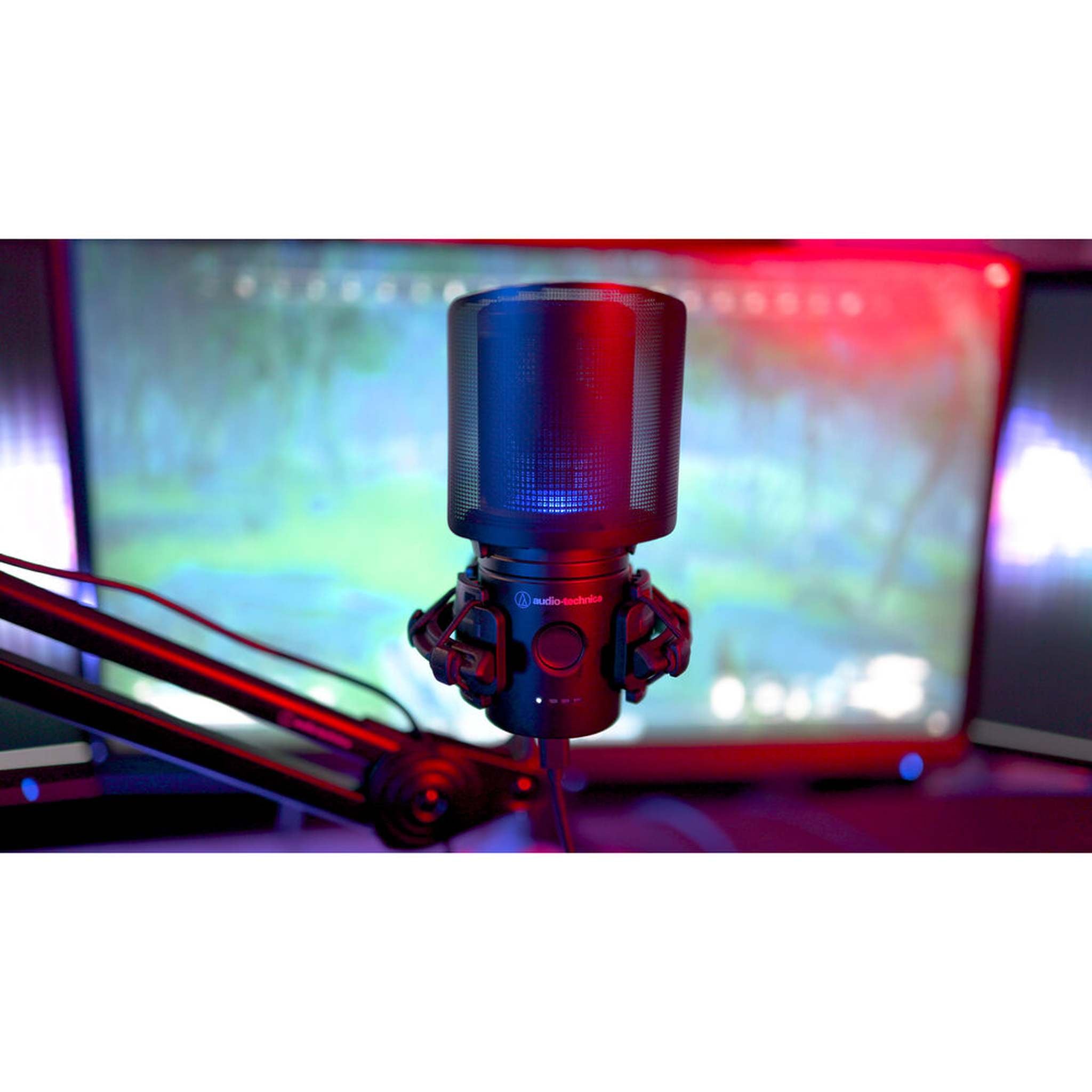 Audio-Technica AT2020USB-XP Cardioid Condenser USB Microphone,Boom Arm Mic Stand