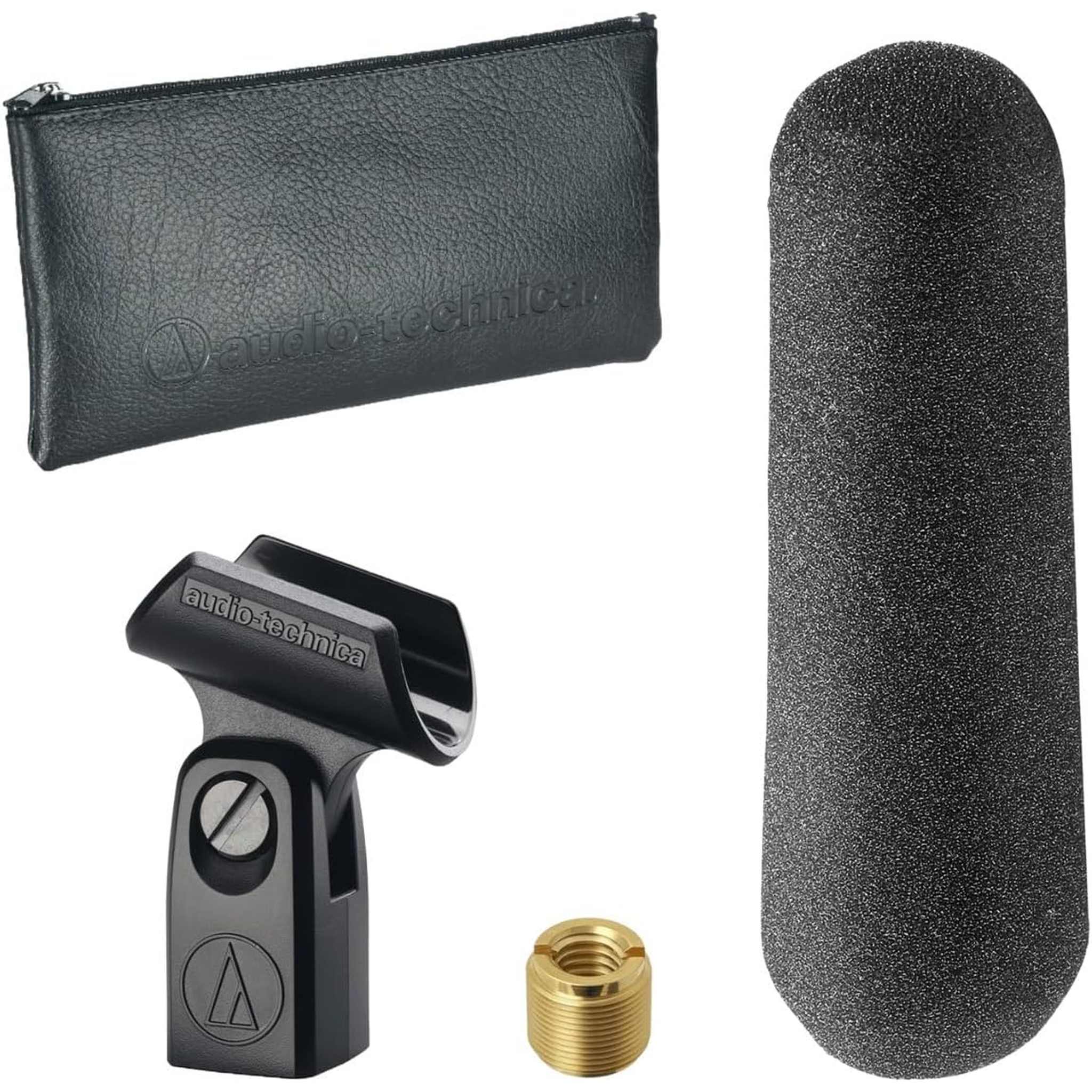 Audio-Technica AT875R Line and Gradient Condenser Microphone, 10 Ft XLR Cable