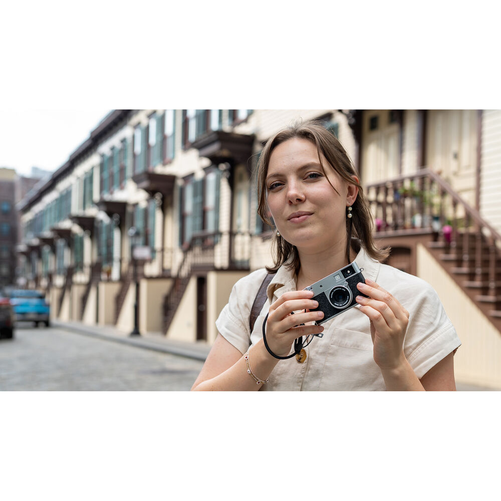 FUJIFILM X half Digital Camera Silver , SOFT CASE-SMALL, USB Card Reader,Bundle