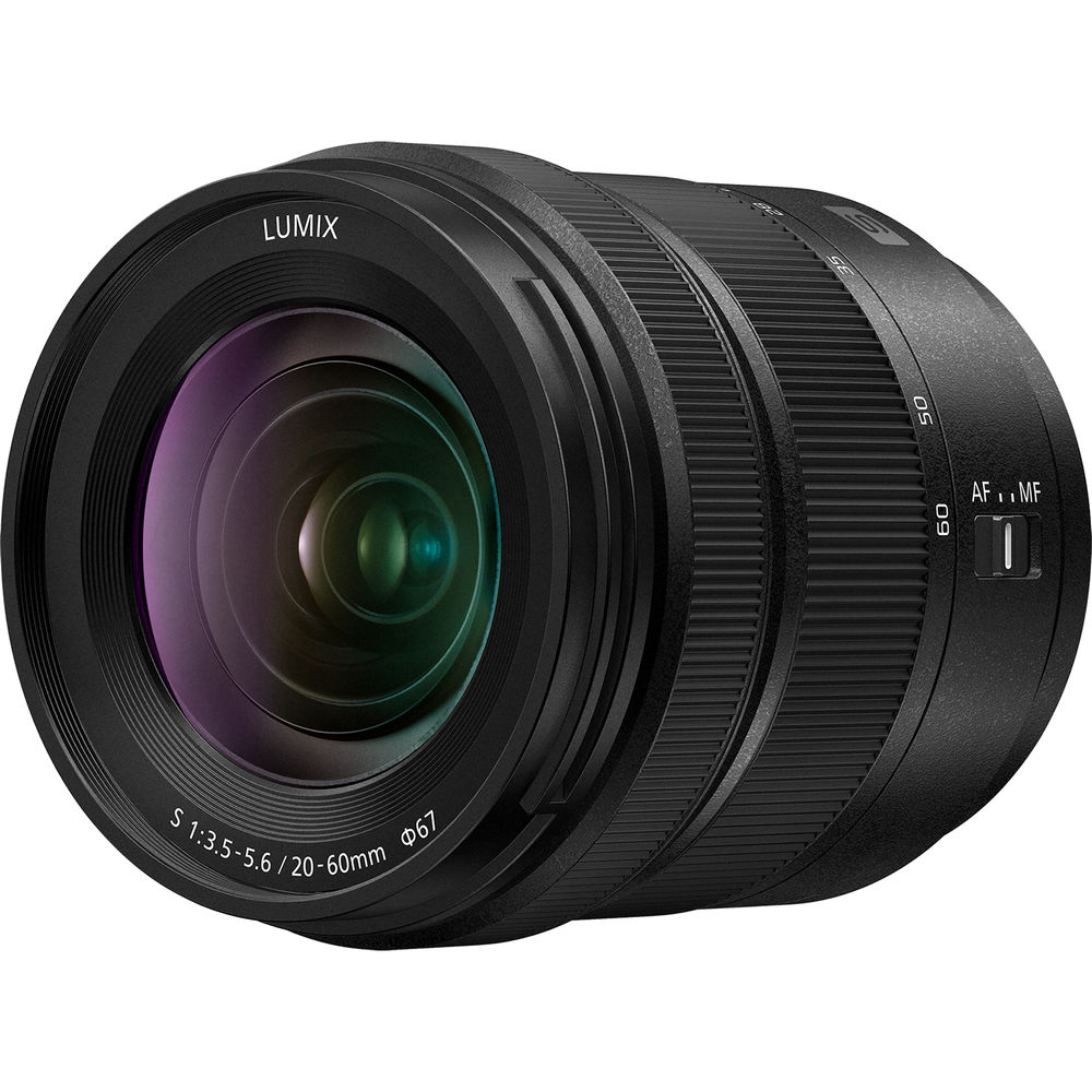 Panasonic LUMIX S5II Mirrorless Camera With 20-60mm F3.5-5.6-L Mount Lens Bundle