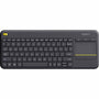 Logitech K400 Plus Wireless Touch TV Keyboard with Easy Media Control and Built-In Touchpad