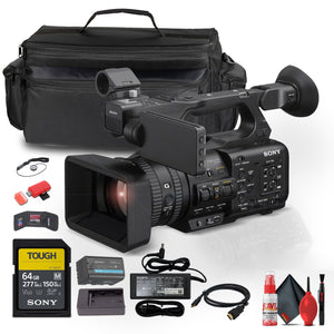 Sony PXW-Z200XDCAM Camcorder + 64GB Card + Large Case + More