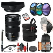 Leica Super-Vario-Elmar-SL 16-35mm f/3.5-4.5 ASPH. Lens (11177) + 64GB Memory Card + Padded Case + Filters +  Full Size Monopod Bundle