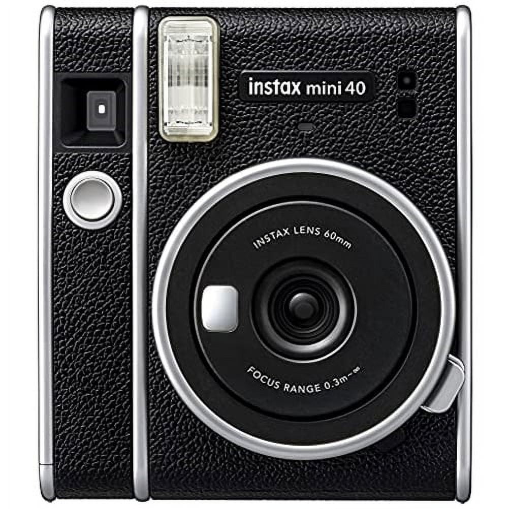 Fujifilm Instax Mini 40 Instant Camera - Black