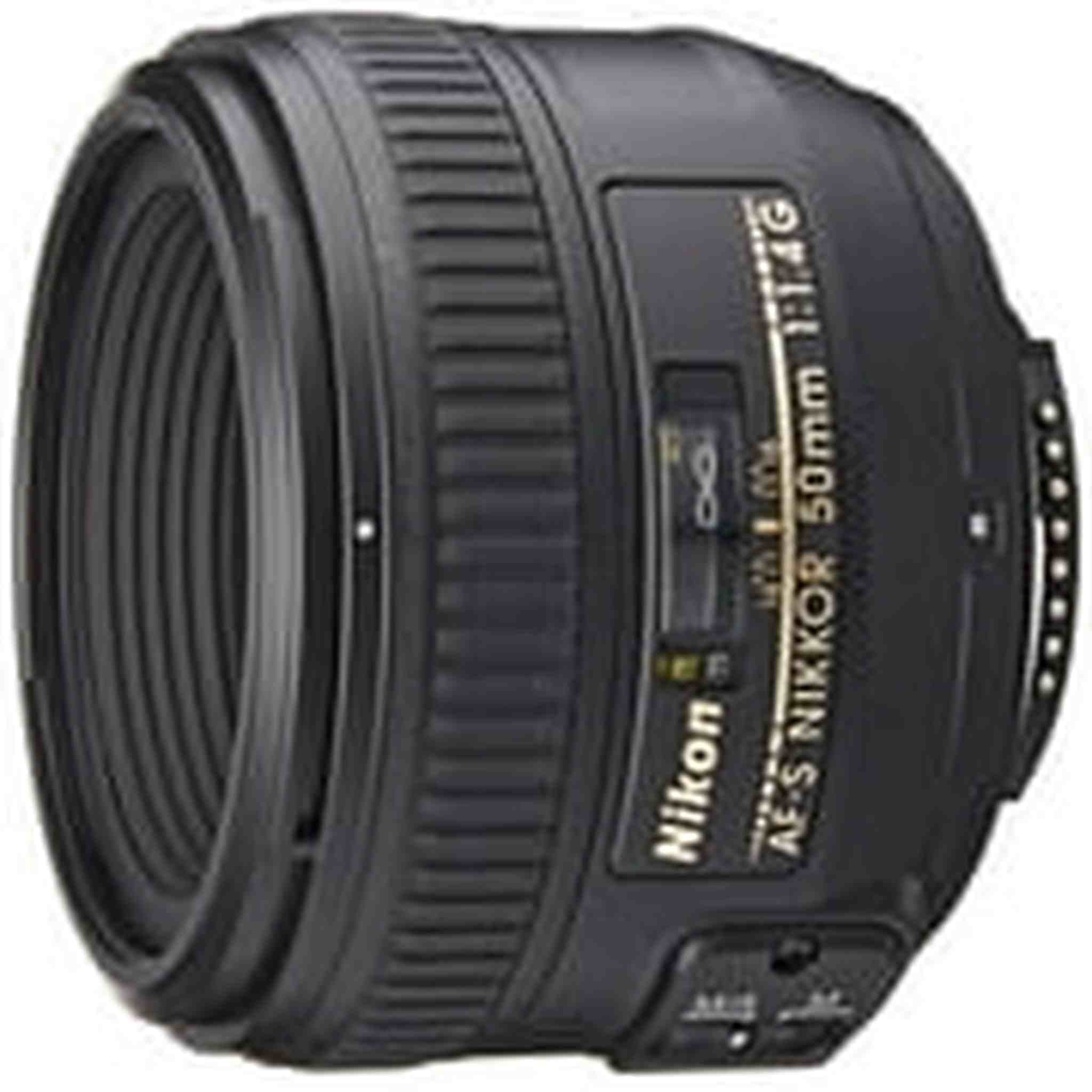 Nikon AF-S FX NIKKOR 50mm f/1.4G Lens with Auto Focus for Nikon DSLR Cameras - Used Nikon