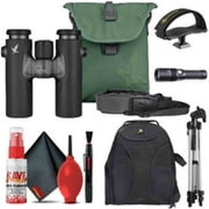 Swarovski 10x30 CL Binocular Anthracite, Urban Jungle Kit with Accessories Outdoor Bundle Swarovski