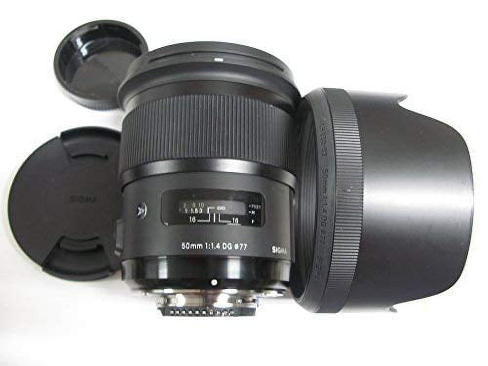 Sigma 50mm F1.4 DG HSM Art Lens for Nikon Cameras - Fixed - International Version