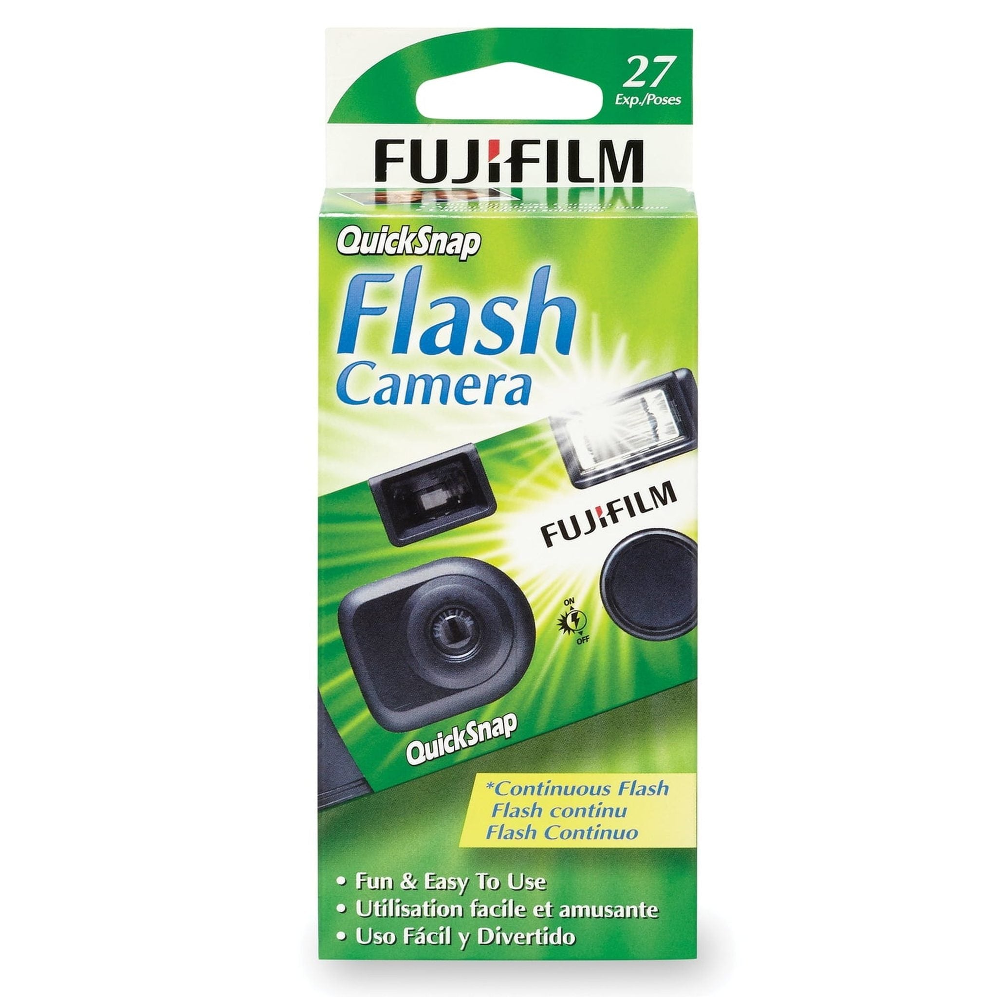 Fujifilm Quicksnap Flash 400 Single-Use Camera With Flash 2 Pack