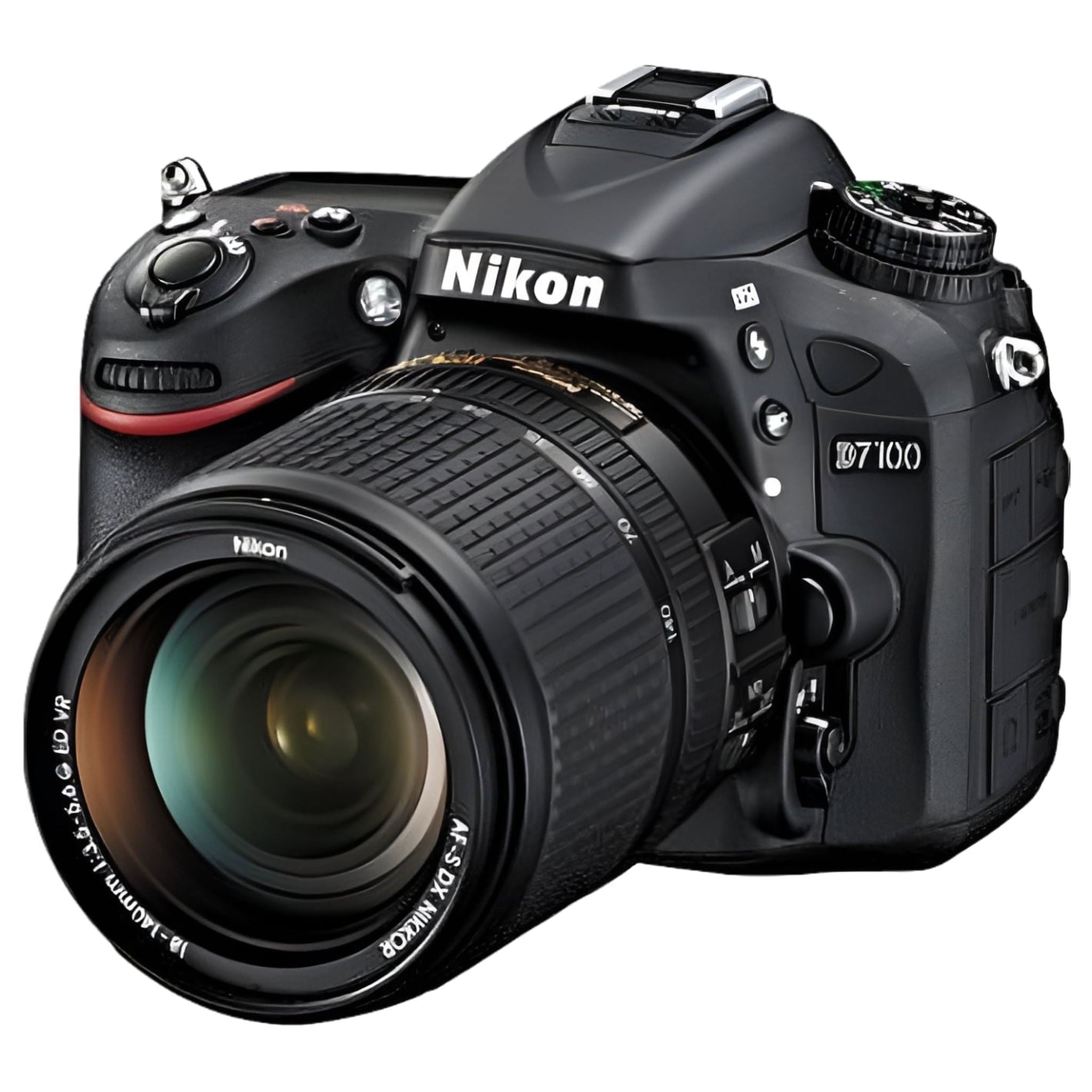 Nikon D7100 24.1 MP DX-Format CMOS Digital SLR with 18-140mm f/3.5-5.6G ED VR Auto Focus-S DX NIKKOR Zoom Lens Internati - Used Nikon