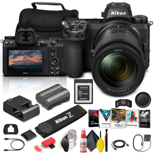 Nikon Z 6II Mirrorless Digital Camera 24.5MP with 24-70mm f/4 Lens 1663 Ultimate Storage Bundle Nikon