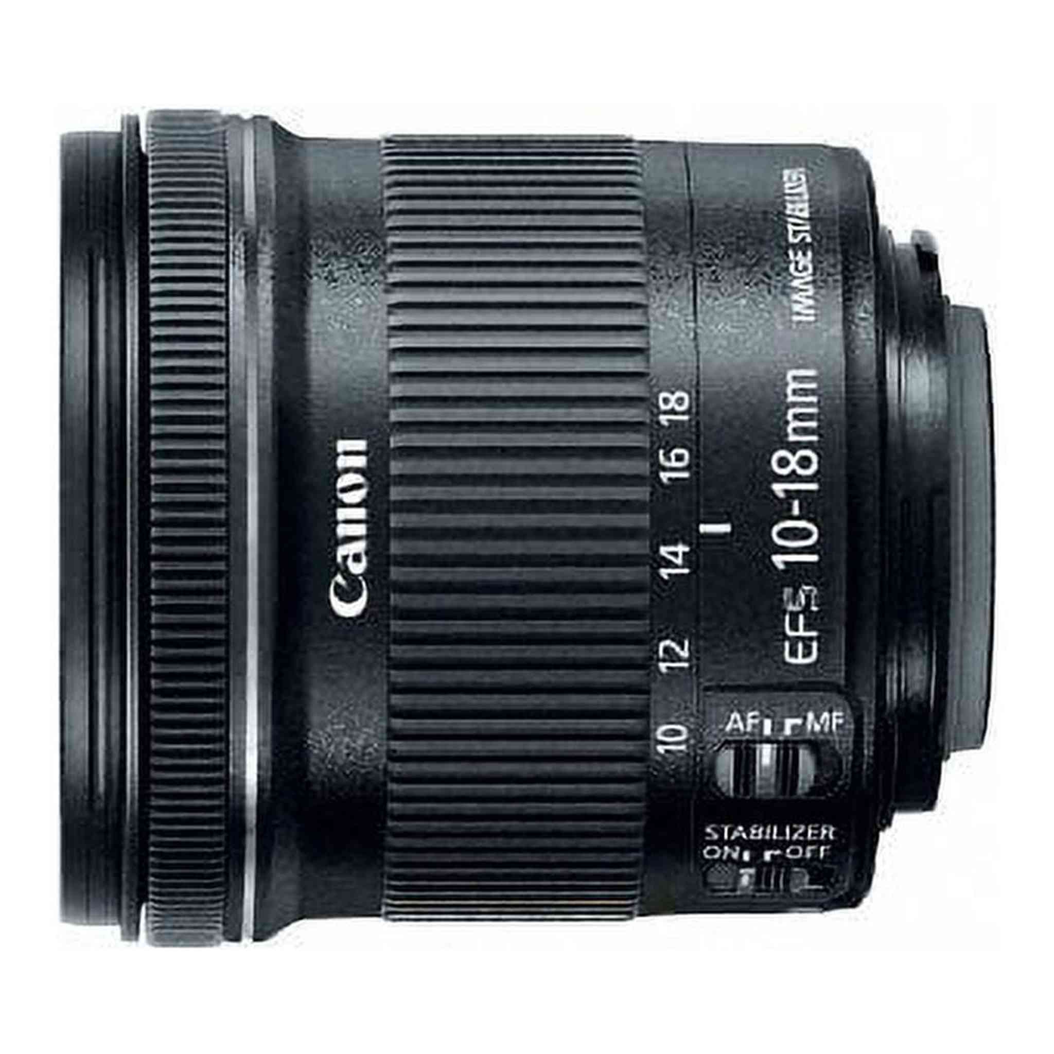 Canon EF-S 10-18mm f/4.5-5.6 IS STM Lens - Refurbished - Used Canon
