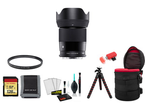 Sigma 23mm f/1.4 DC DN Contemporary Lens Leica L with Memory Card