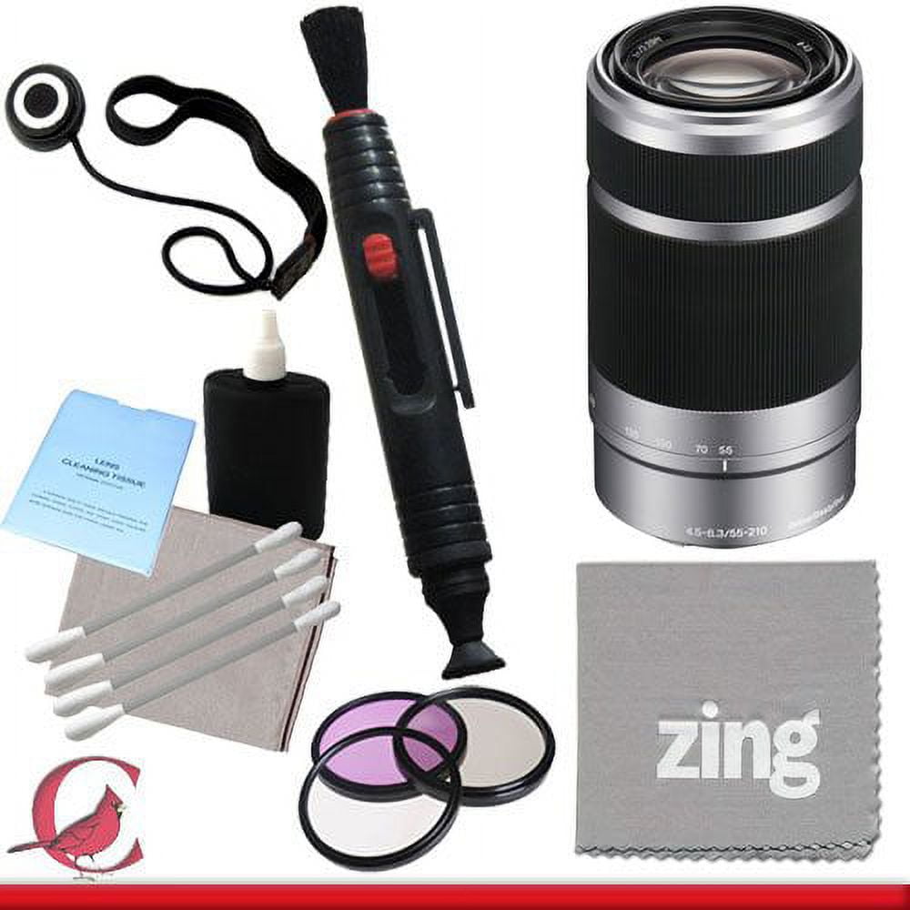 Sony SEL55210 55-210mm f/4.5-6.3 Lens Package 2