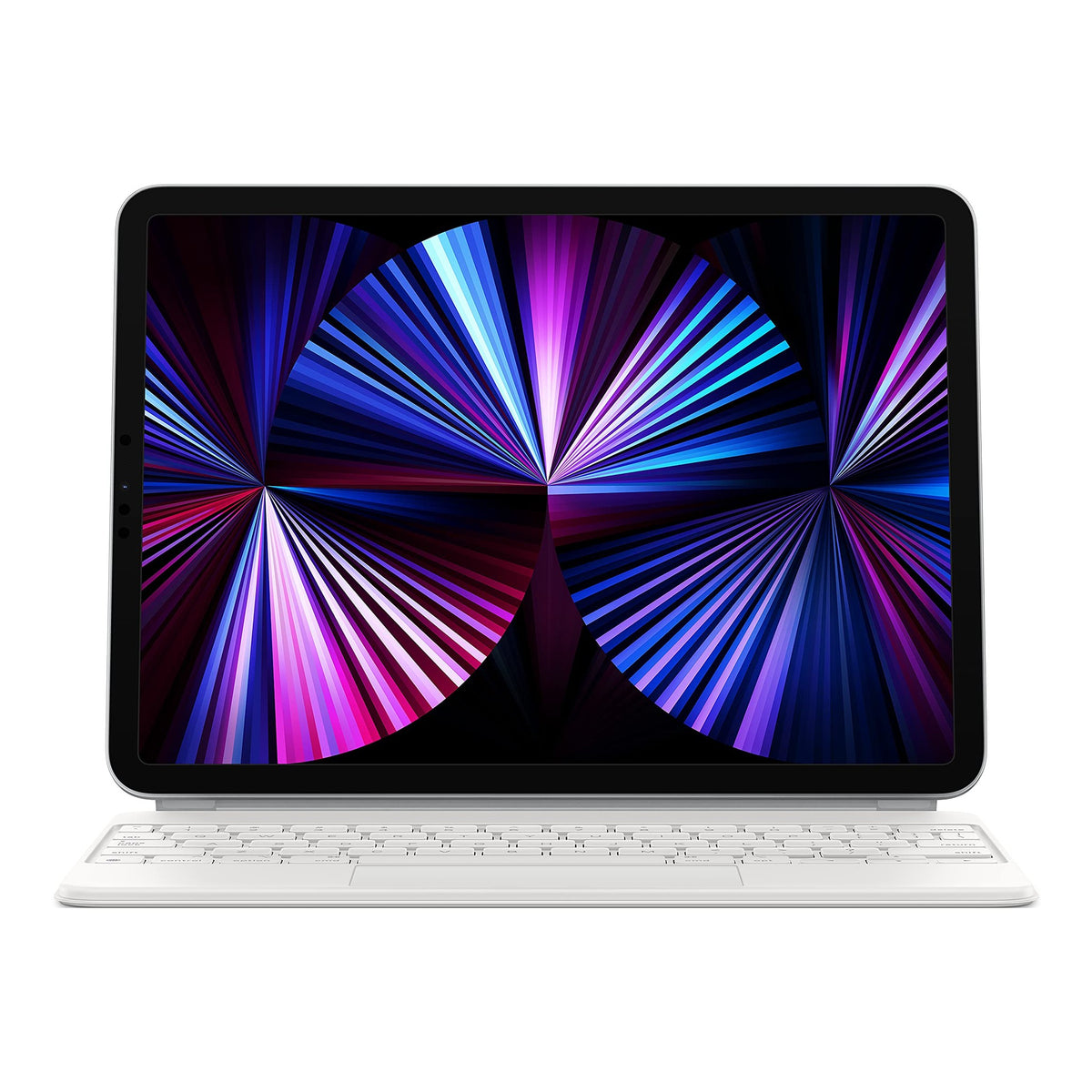 Apple Magic Keyboard: iPad Keyboard case for iPad Pro 11-inch (1st, 2nd, 3rd, 4th gen) and iPad Air (4th, 5th gen, and M2), Great Typing Experience, Built-in trackpad, US English - White