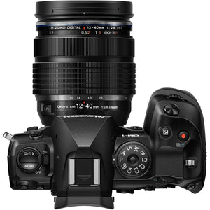 OM SYSTEM OM-1 Mark II Micro Four Thirds System Camera M.Zuiko Digital ED 12-40mm F2.8 PRO II Lens kit Weather Sealed Design