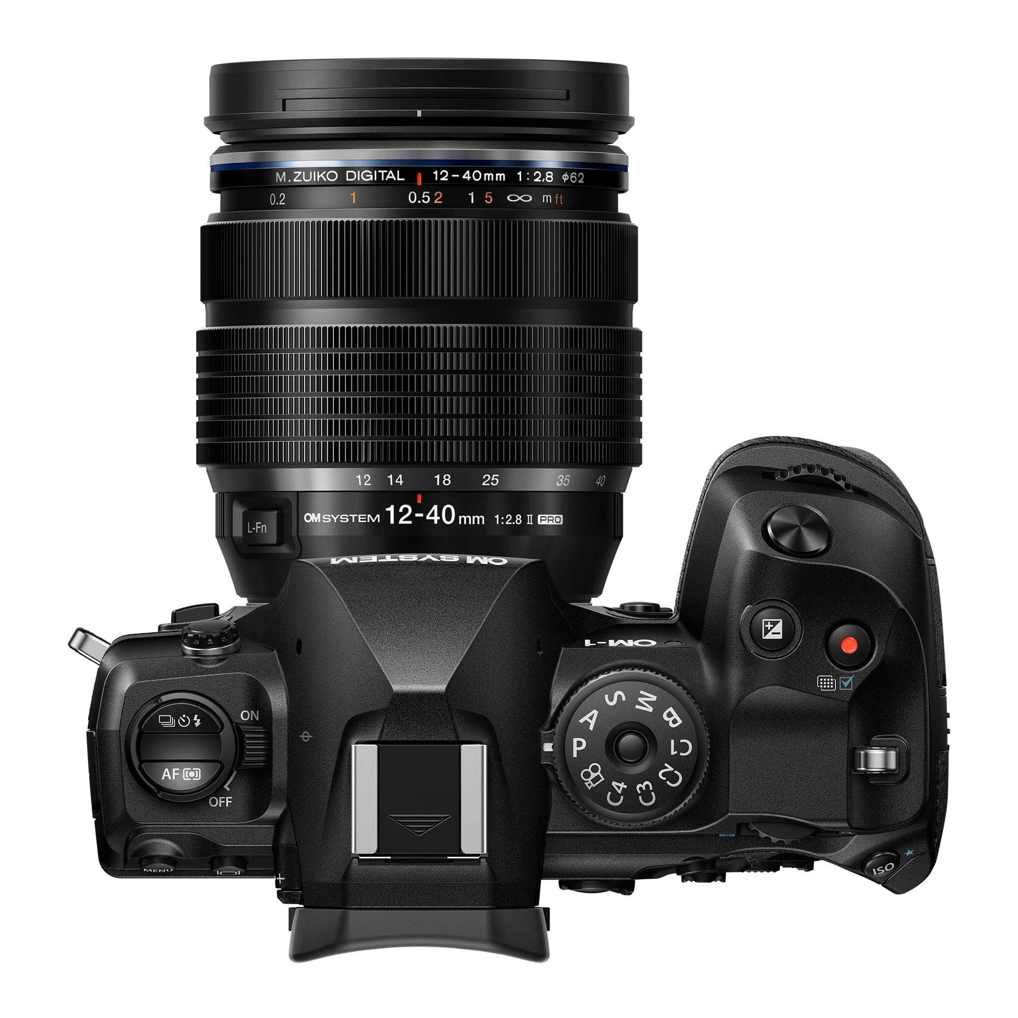 OM SYSTEM Olympus OM-1 Mark II Micro Four Thirds System Camera M.Zuiko Digital ED 12-40mm F2.8 PRO II Lens kit Weather Sealed Design, US Manufacturer Warranty