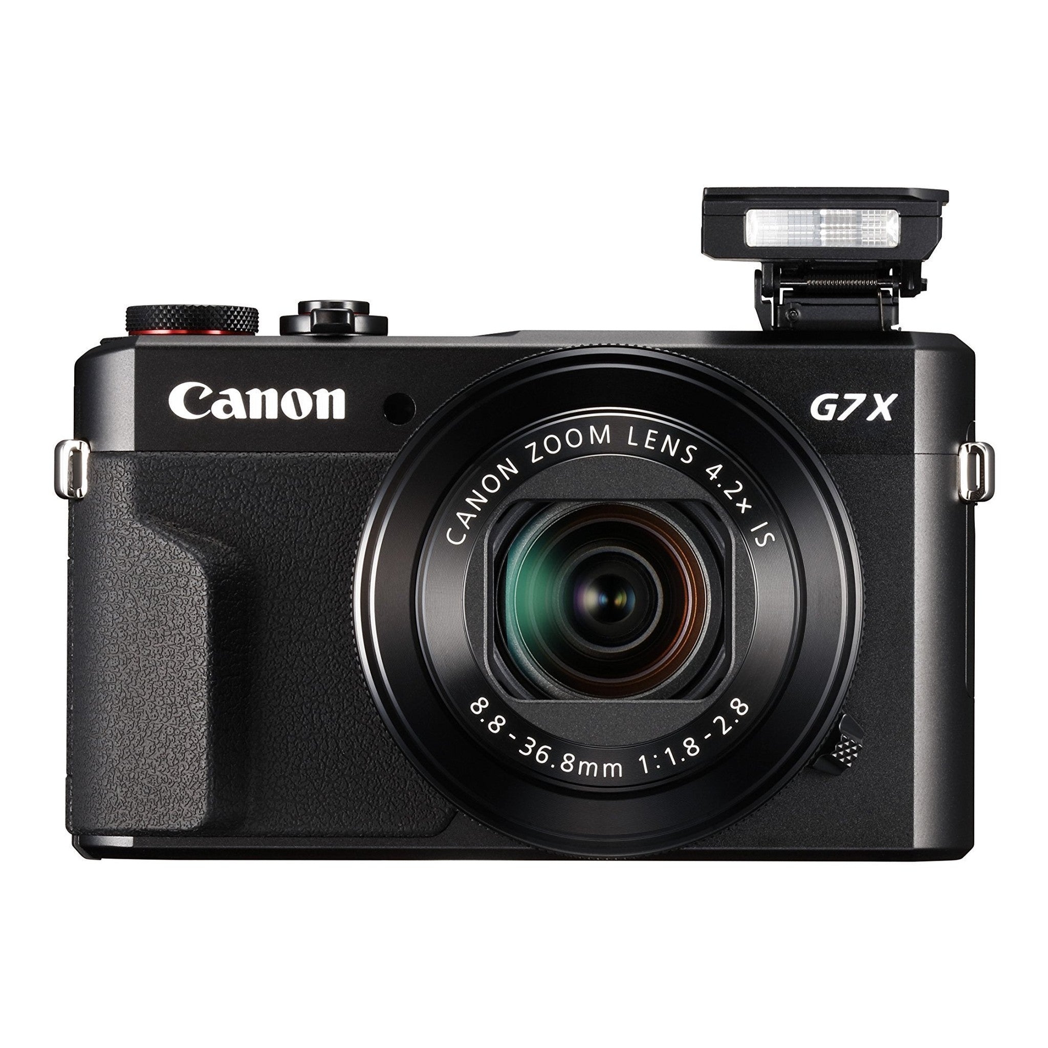 Canon PowerShot G7 X Mark II Digital Camera w/ 1 Inch Sensor and tilt LCD screen - Wi-Fi & NFC Enabled Black Renewed - Reconditioned Canon