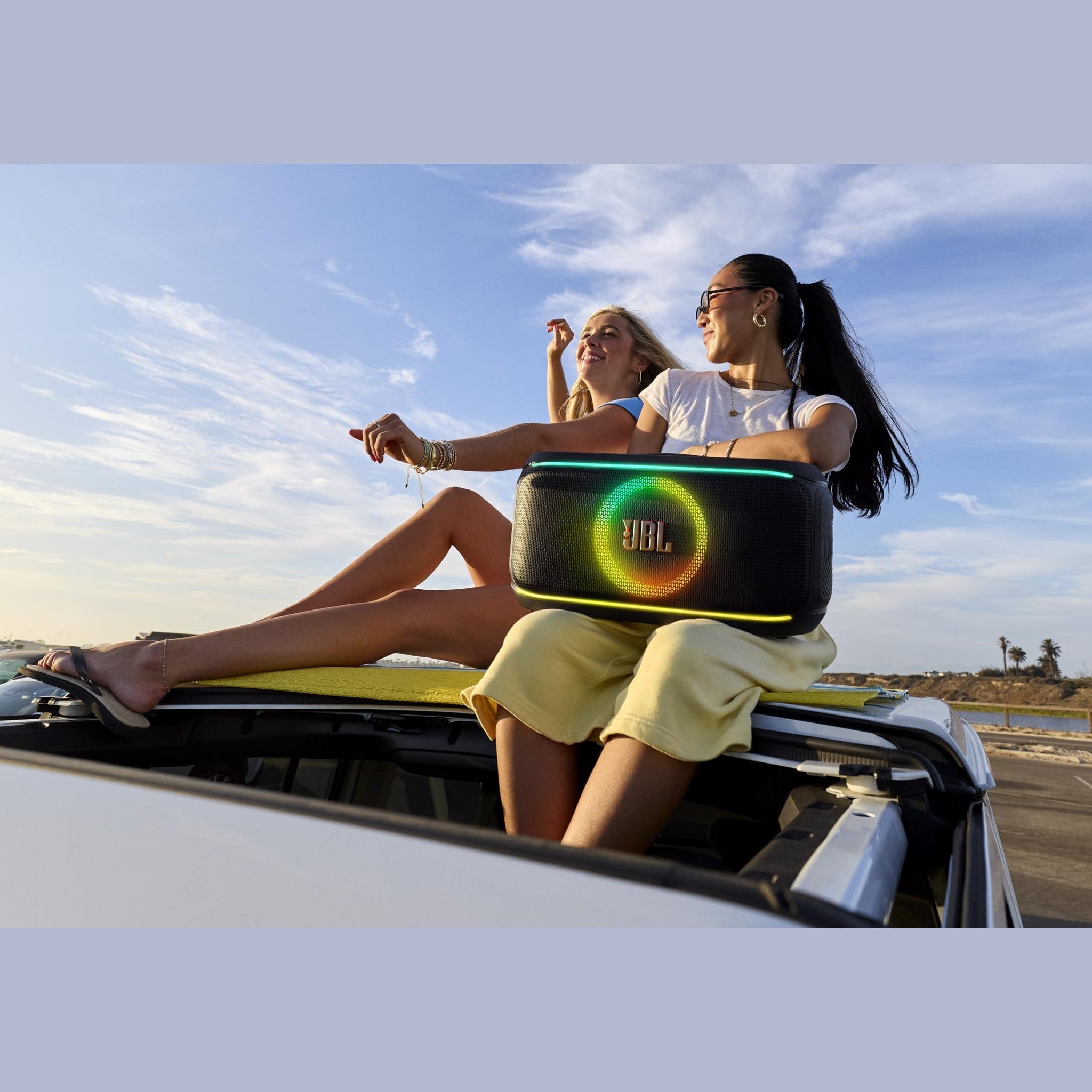 JBL PartyBox On-The-Go 2 - Portable Party Speaker Black