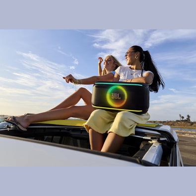 JBL PartyBox On-The-Go 2 - Portable Party Speaker White