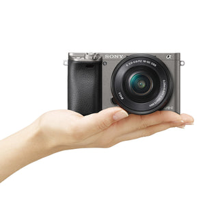 Sony Alpha a6000 Mirrorless Digital Camera with 16-50mm Lens, Graphite ILCE-6000L/H