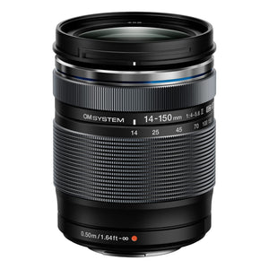 OM SYSTEM M.Zuiko Digital 14-150mm F4.0-5.6 II for Micro Four Thirds System Camera, Compact, Powerful Zoom Lens, Weather Sealed Design, Outdoor