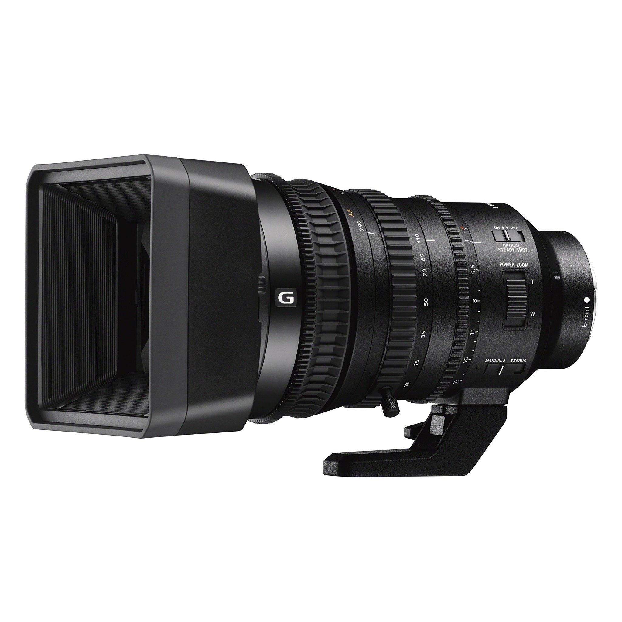Sony SELP18110G 18-110mm f/4-22 Fixed Zoom Camera Lens, Black - Refurbished - Used Sony