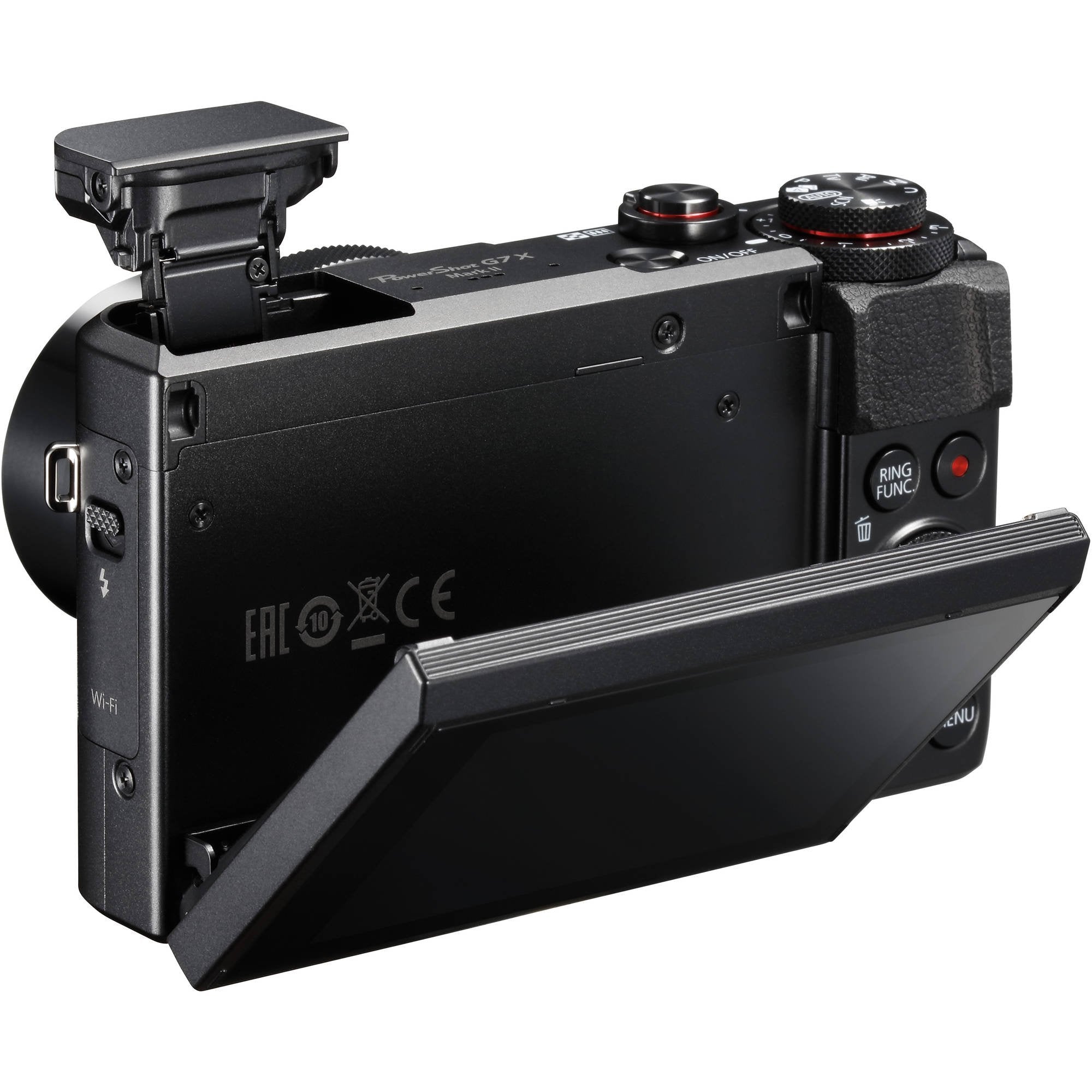 Canon PowerShot G7 X Mark II Digital Camera (Intl Model) + 32gb Memory SD Card Bundle + Cleaning Kit