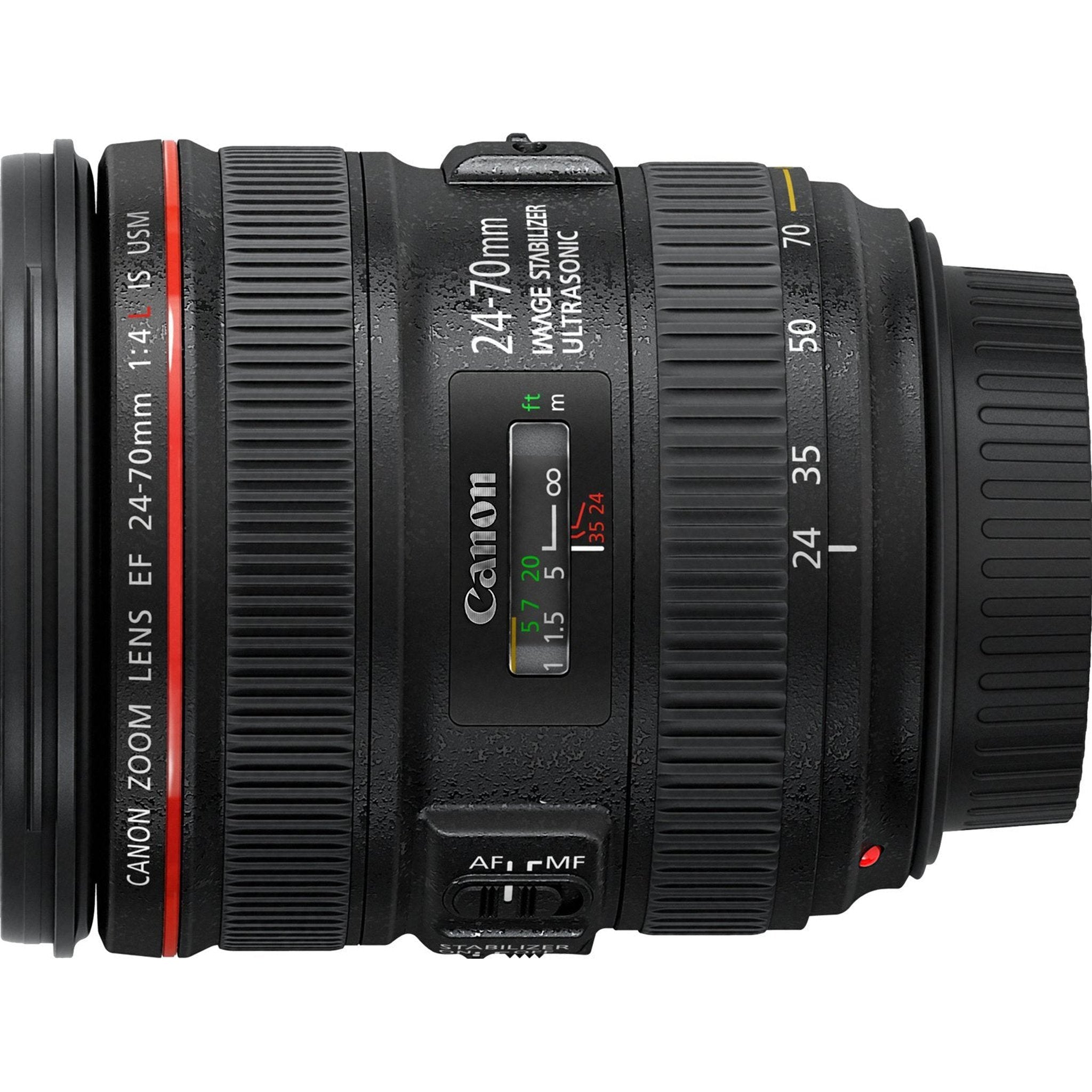 Canon EF 24-70mm f/4L is USM Lens Japan Import-No Warranty - Used Canon