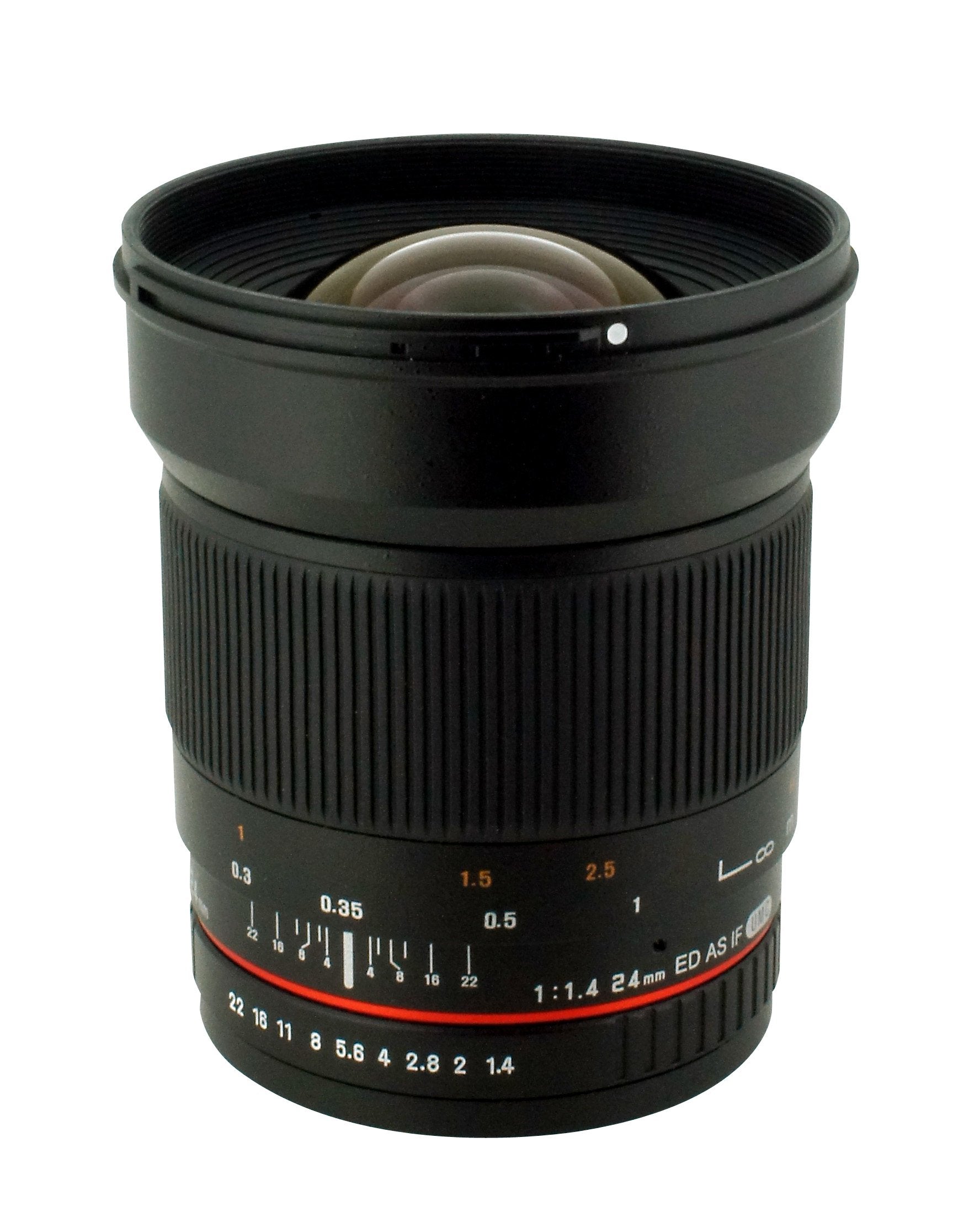 Rokinon 24mm F/1.4 Aspherical Wide Angle Lens for Olympus 4/3 RK24M-O