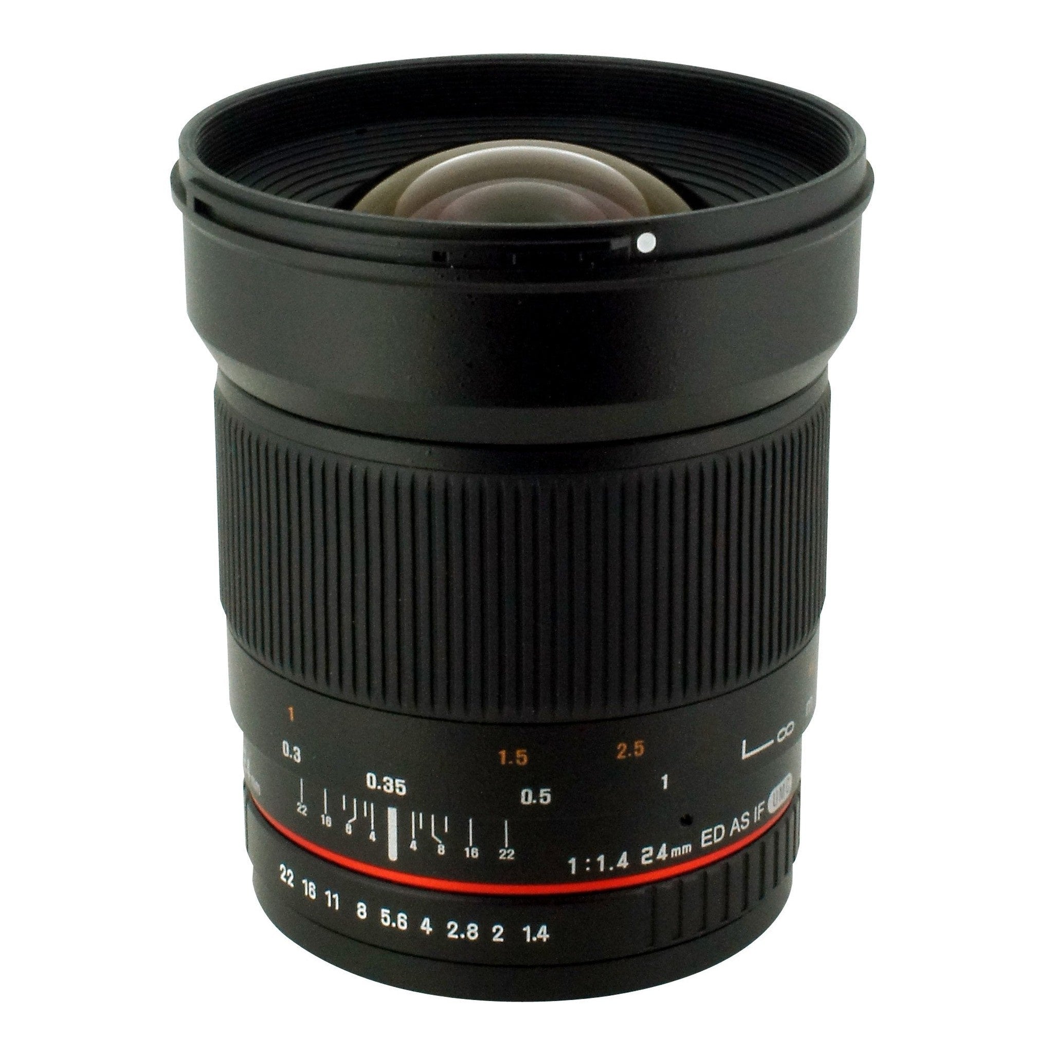 Rokinon 24mm F/1.4 Aspherical Wide Angle Lens for Olympus 4/3 RK24M-O