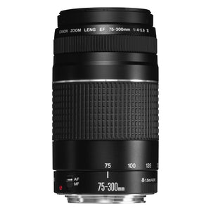 Canon EF 75-300mm f/4-5.6 III USM Telephoto Zoom Lens for Canon SLR Cameras - Used Canon