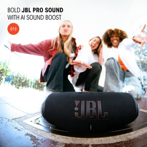 JBL Charge 6 - Portable Waterproof & Drop-Proof Bluetooth Speaker Black