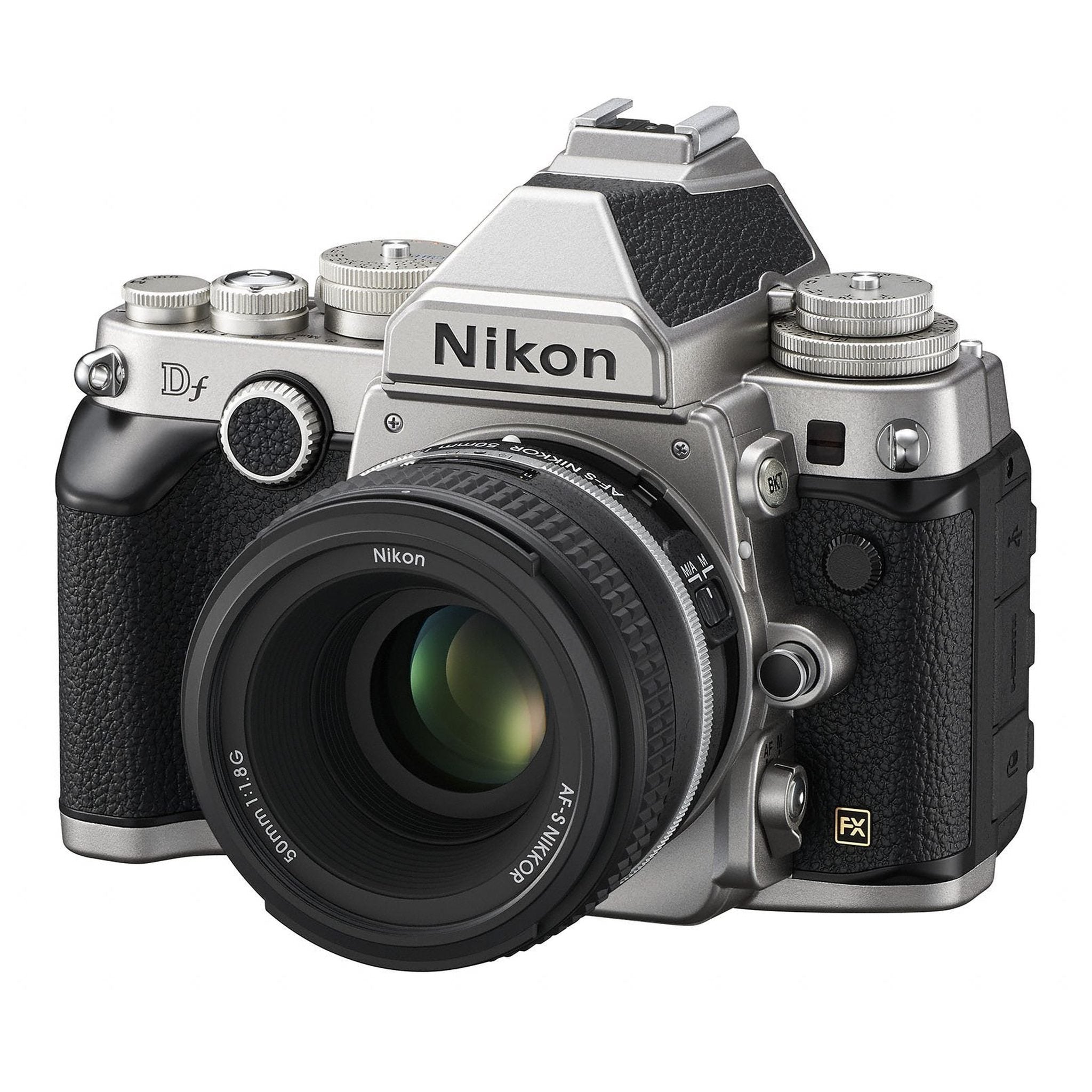 Nikon Df 16.2 MP CMOS FX-Format Digital SLR Camera Body Silver - Used Nikon