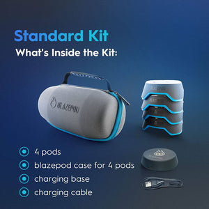Blazepod Reaction Training Platform Improves Reaction Time And Agility For Athletes, Trainers, Coaches, Physical & Neurological Therapists, Fitness Trainers, Physical Educators 4 Pods