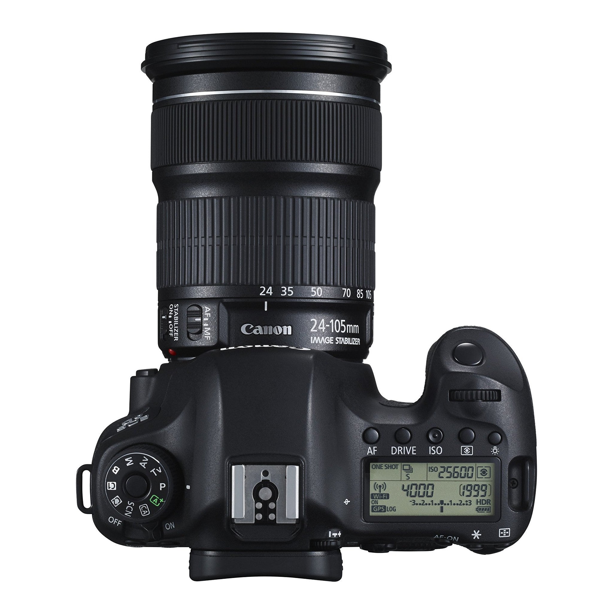 Canon EOS 6D 20.2 MP CMOS Digital SLR Camera with EF 24-105mm IS STM Kit - Wi-Fi Enabled - Used Canon