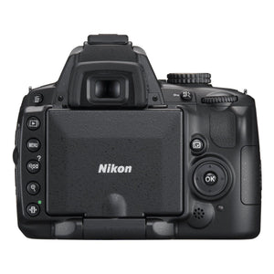 Nikon D5000 12.3 MP DX Digital SLR Camera with 2.7-inch Vari-angle LCD Body Only - Reconditioned Nikon